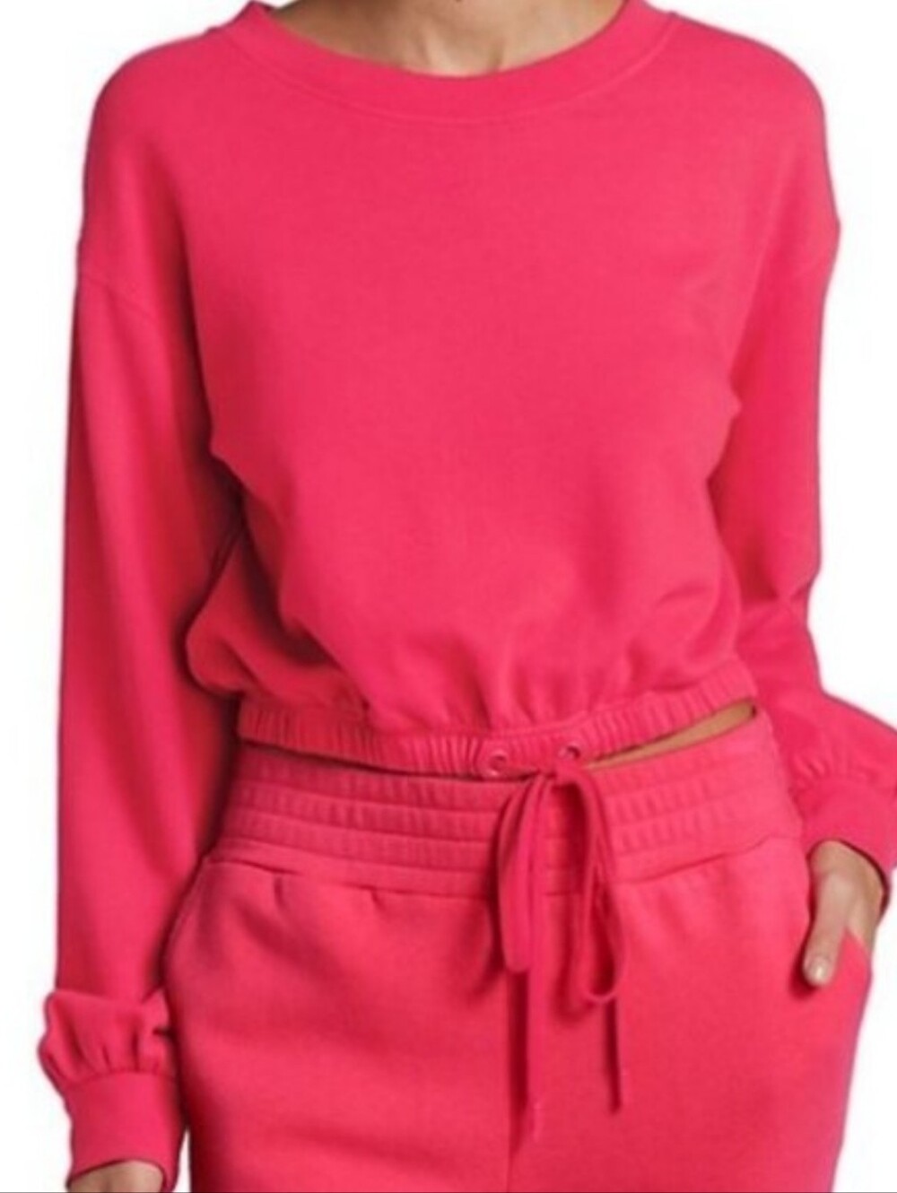 Alice + Olivia Bernetta Drawstring Sweatshirt - Picture 12 of 12